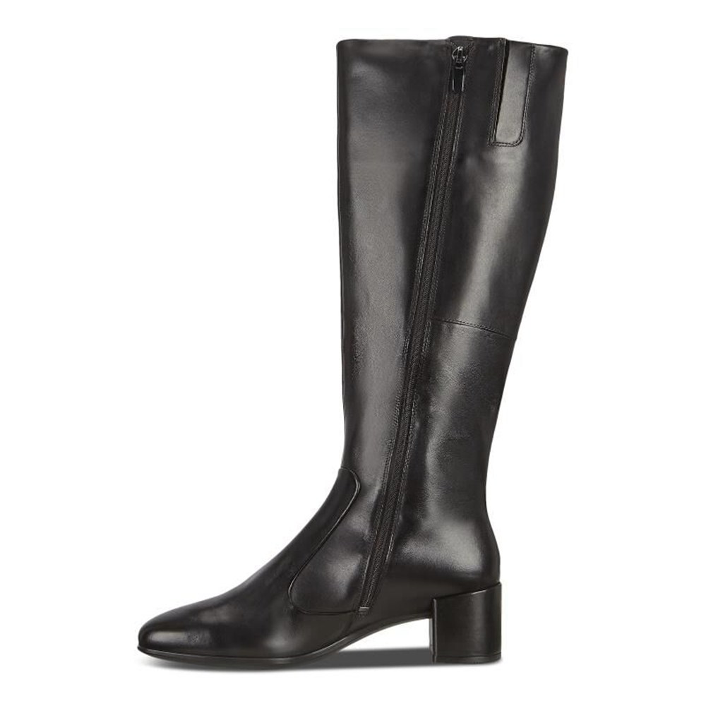 Botas Mujer - ECCO Shape 35 High-Cut Squared - Negros - LCK249836